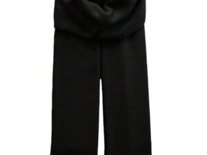 Solid Color Knit Scarf for Cold Weather