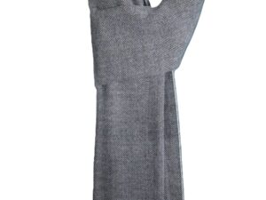 Unisex Herringbone Knitted Tassel Winter Scarf
