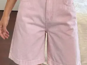 Women’s Casual Mid-Rise Bermuda Denim Shorts